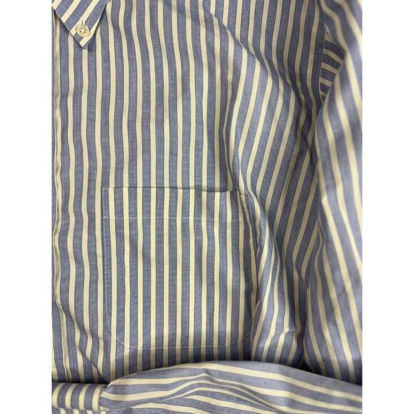 Brooks Brothers Shirt‎ 16.5-32 Traditional Fit Blue Non Iron Long Sleeve Shirt - Picture 3 of 5